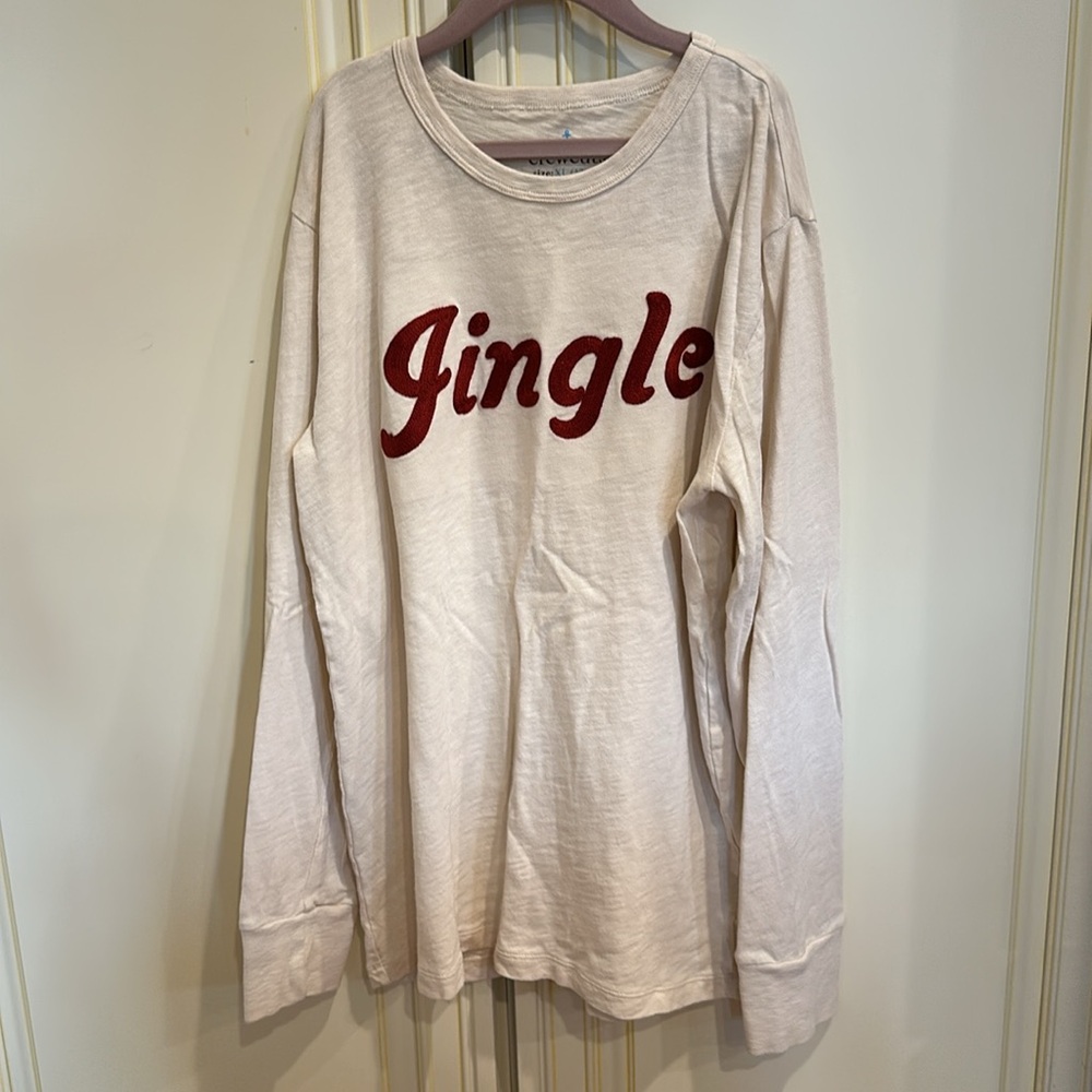 Crew cuts embroidery tee